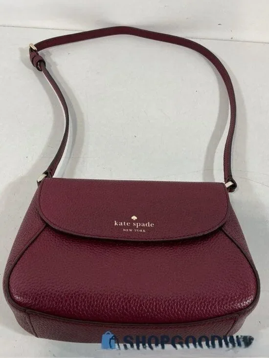 Kate Spade Red Mini Monica Flap Crossbody - Picture 2 of 13